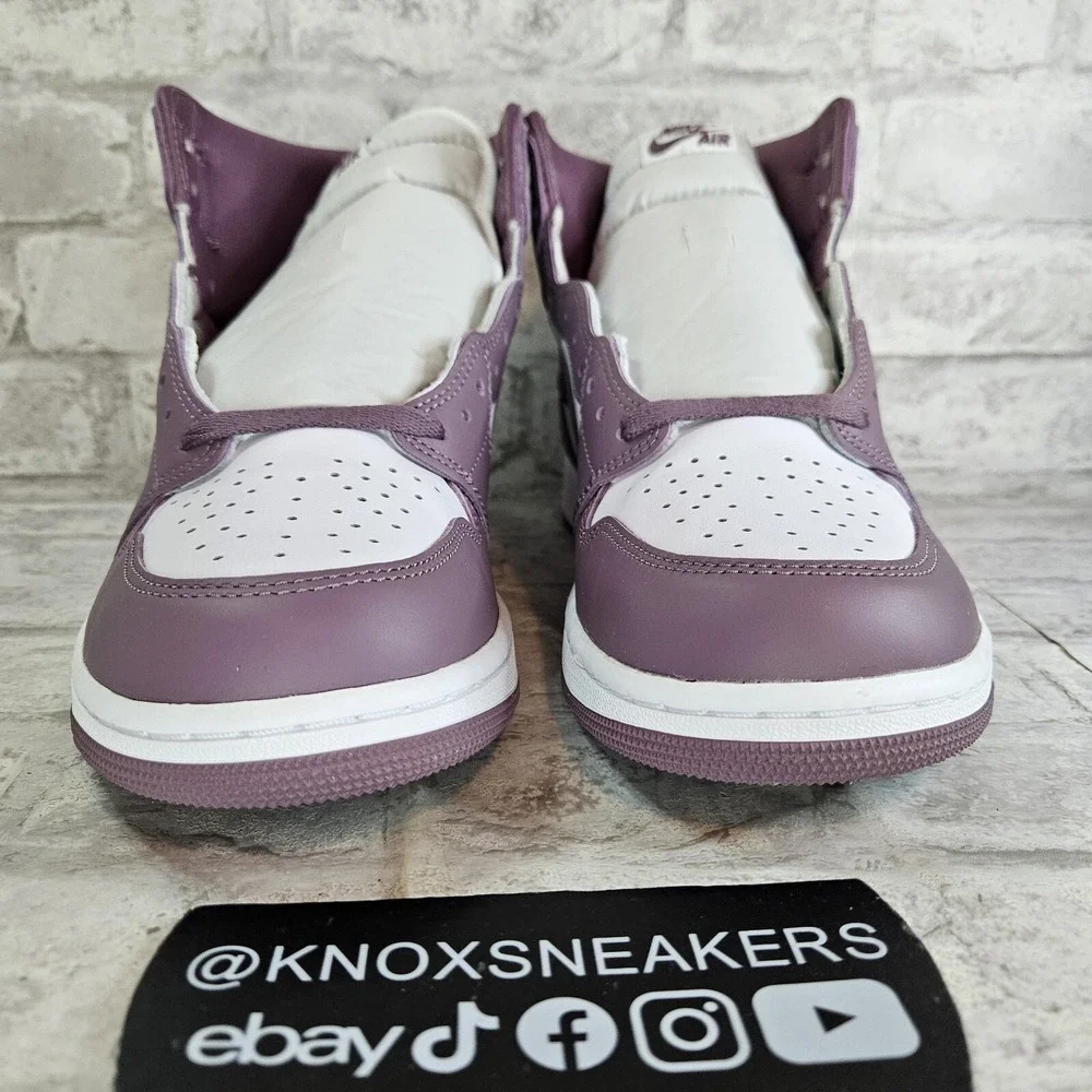 Nike Air Jordan 1 Retro OG High White Sky J Mauve DZ5485-105 Men's Size 11.5